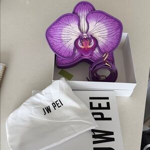 JW PEI Purple Orchid Bag NWOT